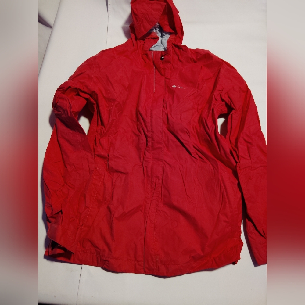 Pink Columbia Windbreaker